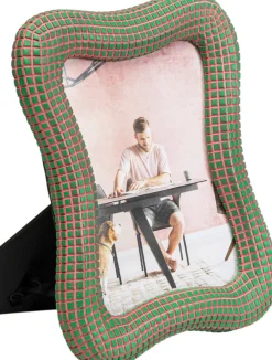 KARE Bilderrahmen Wavy Grün 18x23cm