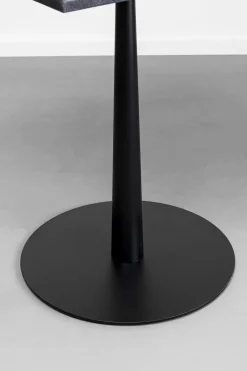 KARE Bistrotisch Capri Schwarz 70x70cm