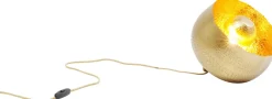 KARE Bodenleuchte Apollon Gold Ø28cm