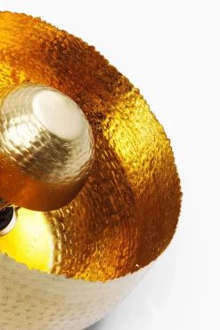 KARE Bodenleuchte Apollon Gold Ø28cm