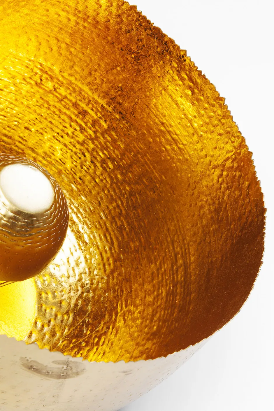 KARE Bodenleuchte Apollon Gold Ø35cm