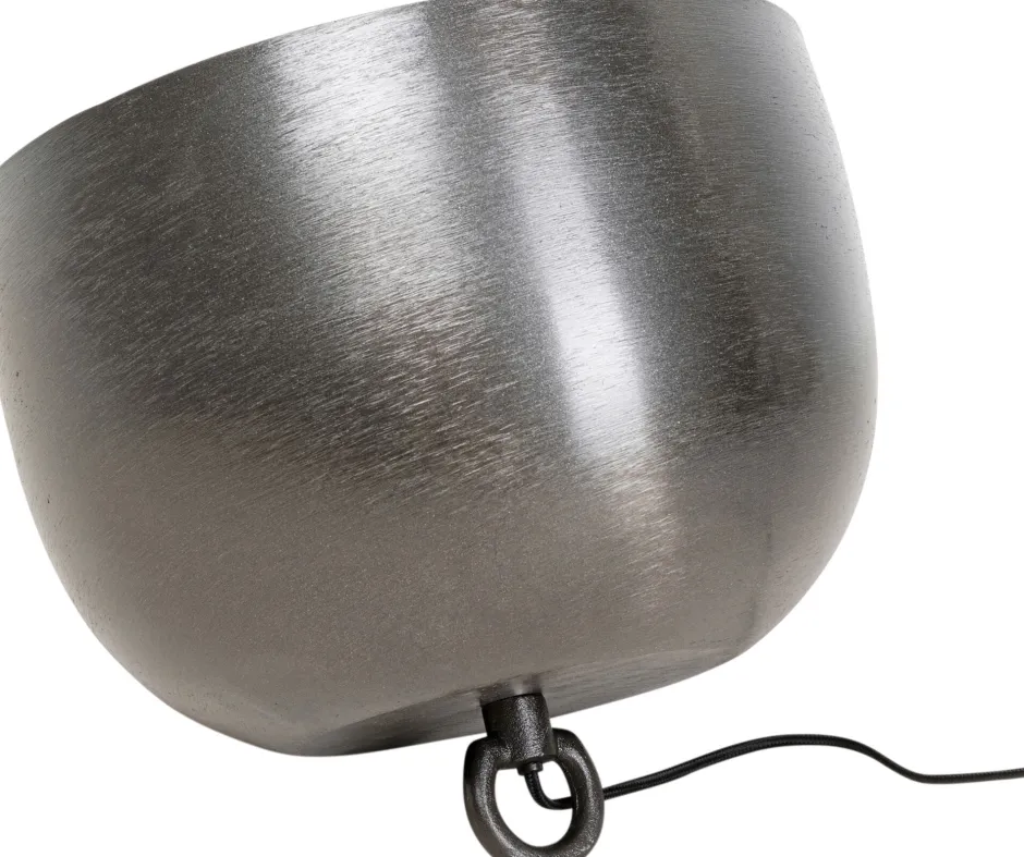 KARE Bodenleuchte Apollon Smooth Schwarz Ø35cm