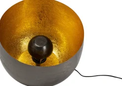 KARE Bodenleuchte Apollon Smooth Schwarz Ø35cm