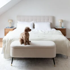 KARE Boxspringbett Benito Star Creme 160x200cm