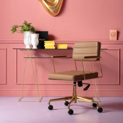 KARE Bürostuhl Dottore Braun