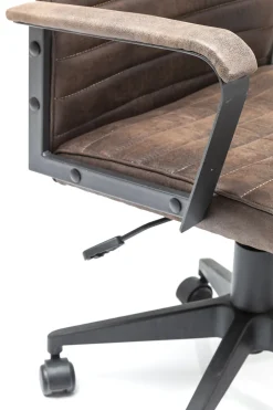KARE Bürostuhl Labora Braun