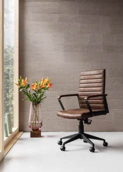 KARE Bürostuhl Labora Braun