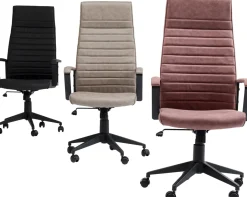 KARE Bürostuhl Labora High Schwarz