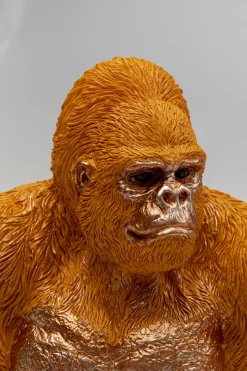 KARE Buchstütze Gorilla Orange (2/Set)