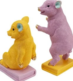 KARE Buchstütze Pig Party (2/Set)