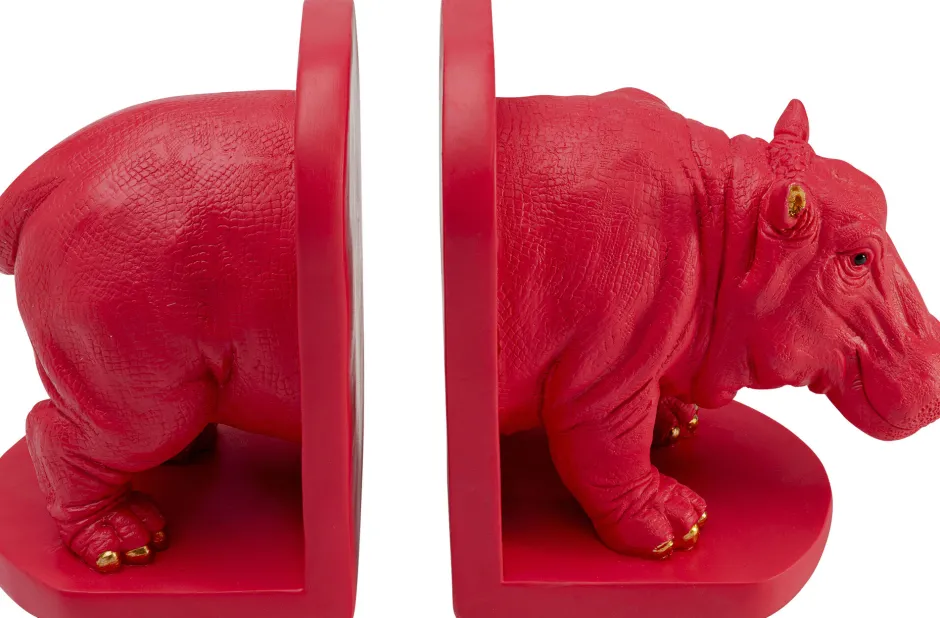 KARE Buchstütze Rhino Party (2/Set)