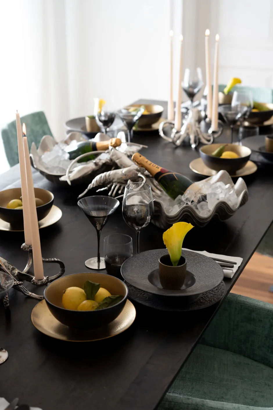 KARE Cocktailglas Night Sky