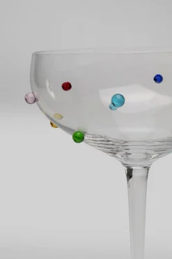 KARE Cocktailglas Party Dots 19cm