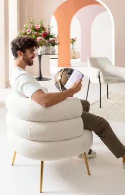 KARE Cocktailsessel Livelli