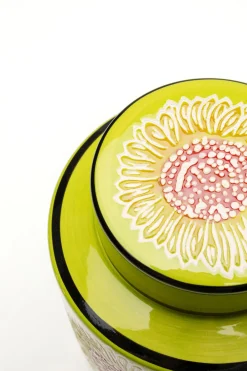 KARE Deko Dose Big Bloom Grün 27cm