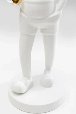 KARE Deko Figur Ball Girl Weiß 41cm