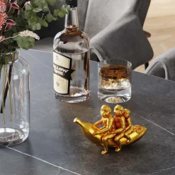 KARE Deko Figur Banana Ride 12cm