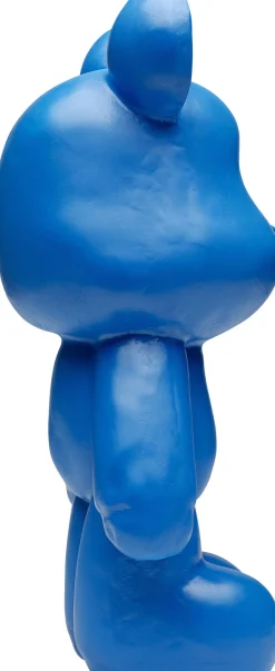 KARE Deko Figur Bear Blau 51cm