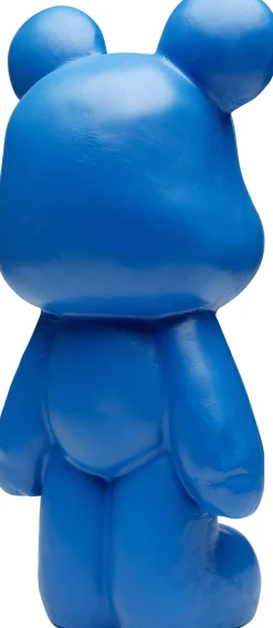 KARE Deko Figur Bear Blau 51cm