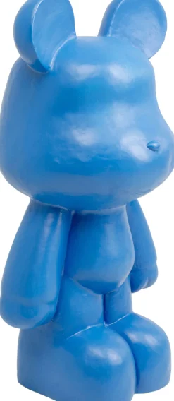 KARE Deko Figur Bear Blau 101cm