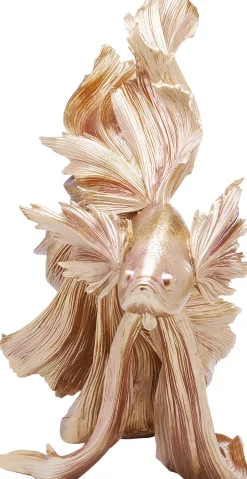 KARE Deko Figur Betta Fish Gold