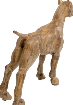 KARE Deko Figur Bulldog Wood 70x78cm