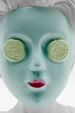 KARE Deko Figur Cucumber Mask 20cm
