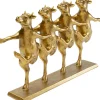 KARE Deko Figur Dancing Cows Gold 40cm