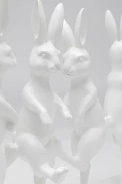 KARE Deko Figur Dancing Rabbits 40cm