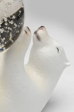 KARE Deko Figur Disco Polar Bear 26cm