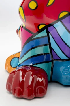 KARE Deko Figur Dog Patchwork 35cm