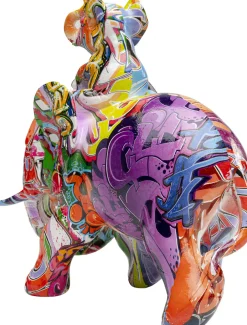 KARE Deko Figur Elefant Dumbo Uno Graffiti