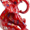 KARE Deko Figur Elephant Dots Rot 18cm
