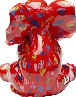 KARE Deko Figur Elephant Dots Rot 18cm