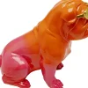 KARE Deko Figur Fashion Dog Orange 17cm