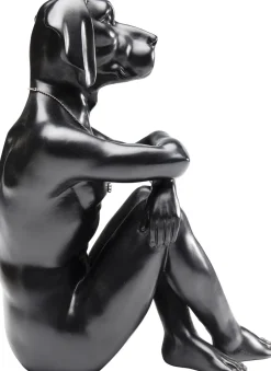 KARE Deko Figur Gangster Dog Black