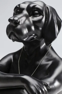 KARE Deko Figur Gangster Dog Black