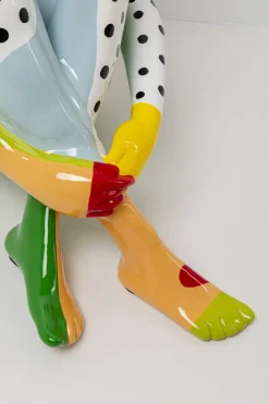 KARE Deko Figur Gangster Dog Colore 80cm