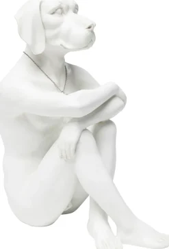 KARE Deko Figur Gangster Dog Creme