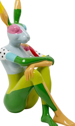 KARE Deko Figur Gangster Rabbit Colore 80cm