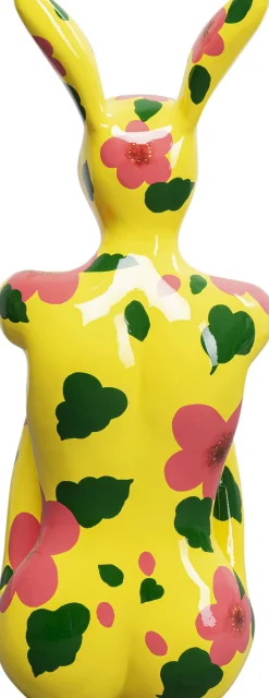 KARE Deko Figur Gangster Rabbit Gelb 80cm