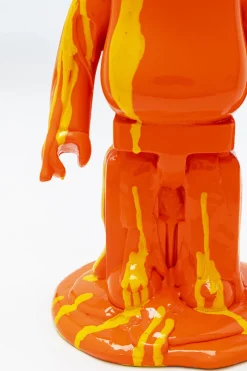 KARE Deko Figur Gelato Bear Orange 40cm