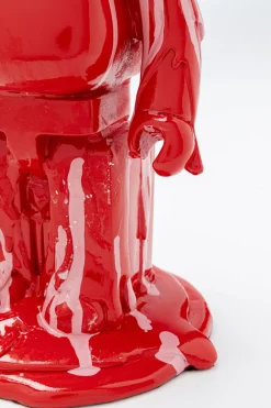 KARE Deko Figur Gelato Bear Rot 40cm