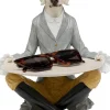 KARE Deko Figur Gentleman Dog Tray 29cm