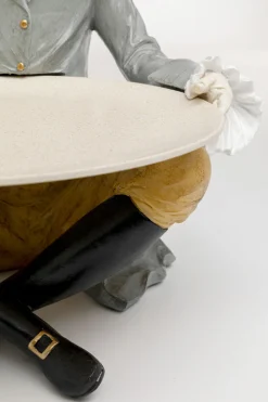 KARE Deko Figur Gentleman Dog Tray 29cm