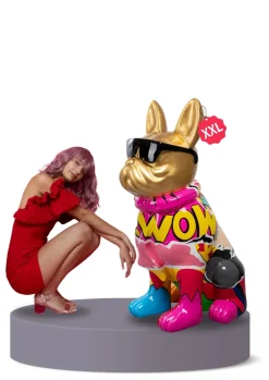 KARE Deko Figur Graffiti Dog 152cm