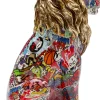 KARE Deko Figur Graffiti King Lion 29cm