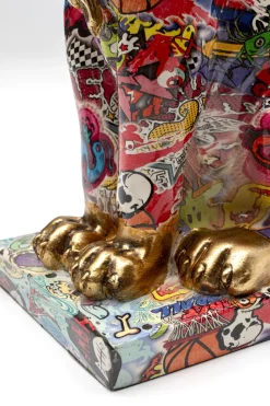 KARE Deko Figur Graffiti King Lion 29cm