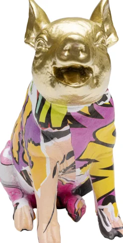 KARE Deko Figur Graffiti Pig 20cm