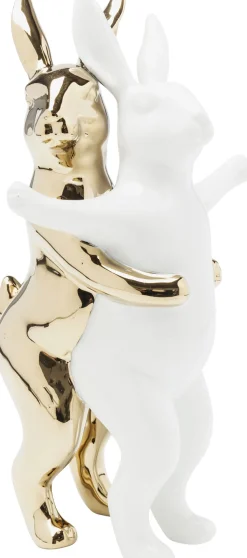 KARE Deko Figur Hugging Rabbits Medium